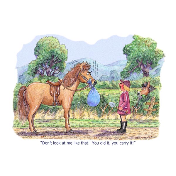 Greetings Card -  Don't Look at Me Like That