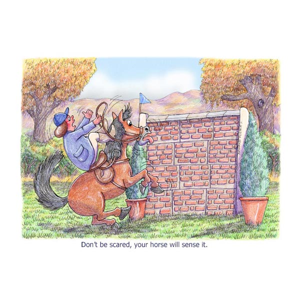 Greetings Card -  Don't Be Scared