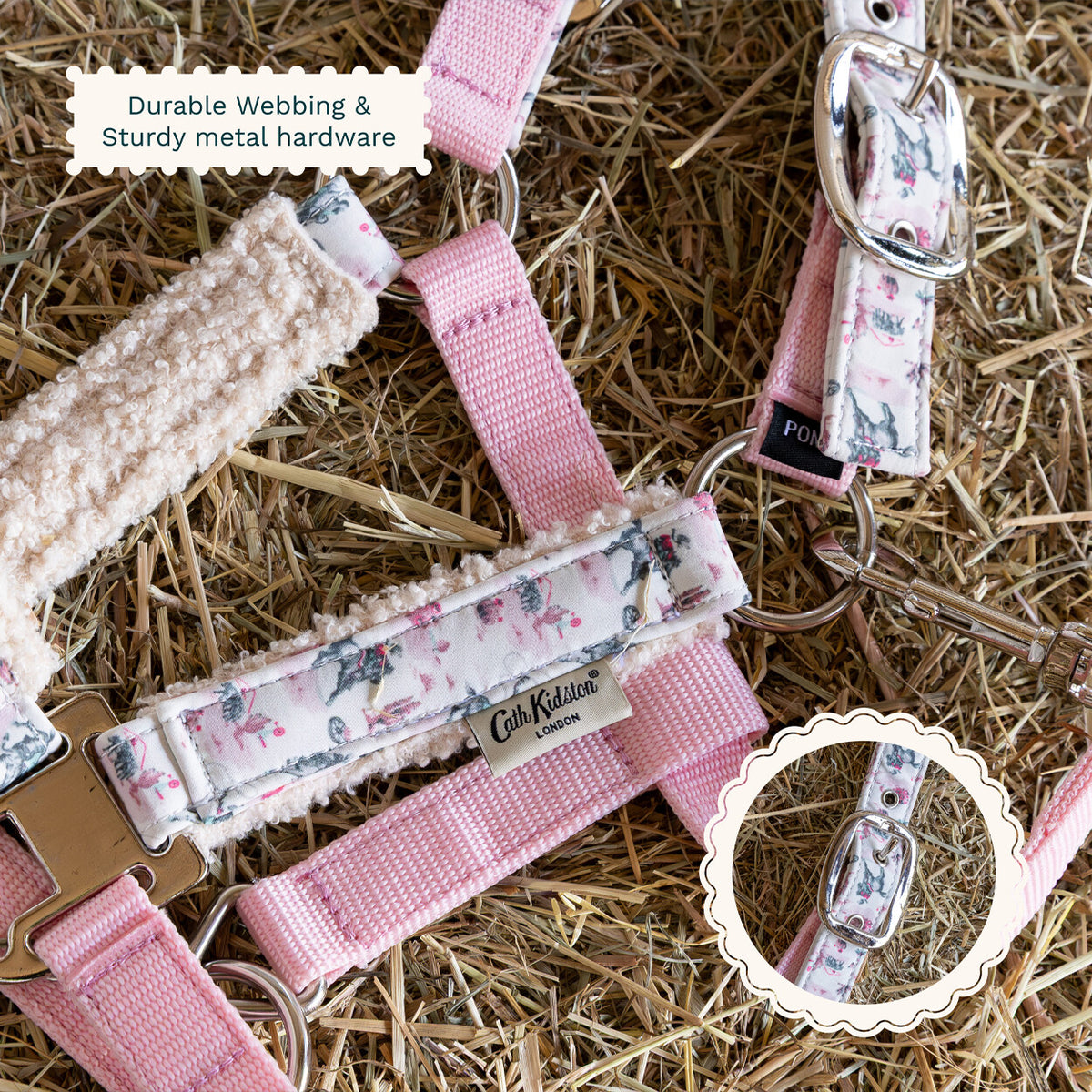 Cath Kidston Headcollar and Rope Set: Cowgirl