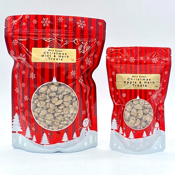 Gold Label Christmas Treat Bags