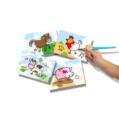 SES: Colour with Water - Farm Animals