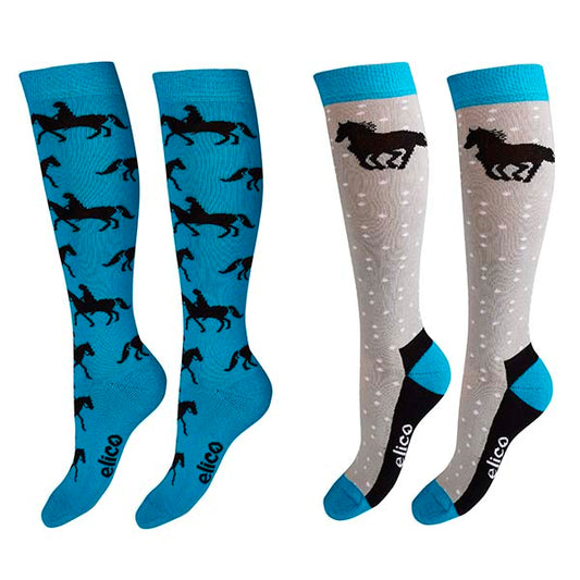 Elico Socks - Capri - Pk2