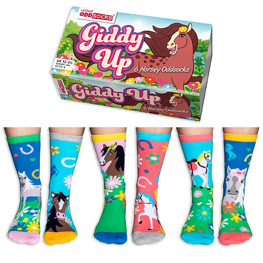 Giddy Up Gift Box of Socks