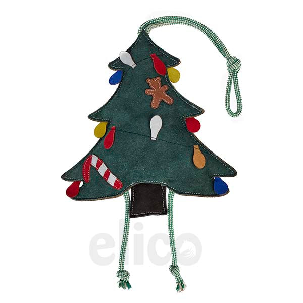Elico Leather Horse Toy - Christmas Tree