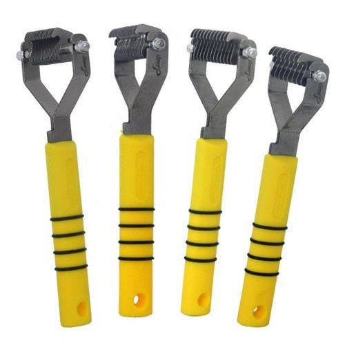 Smart Grooming Smart Tails Easi-Grip Yellow Handle