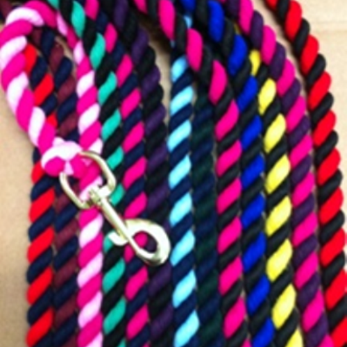 Two Tone Lead Rope Cotton - Craftwear Equestrian Online Saddlery