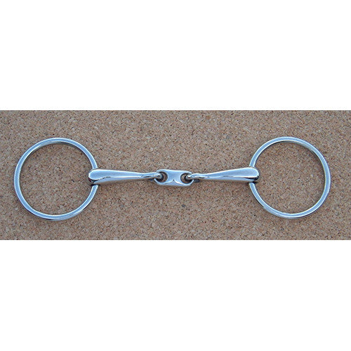 Loose Ring French Link Snaffle With Small Lozenge - Craftwear Equestrian Online Saddlery