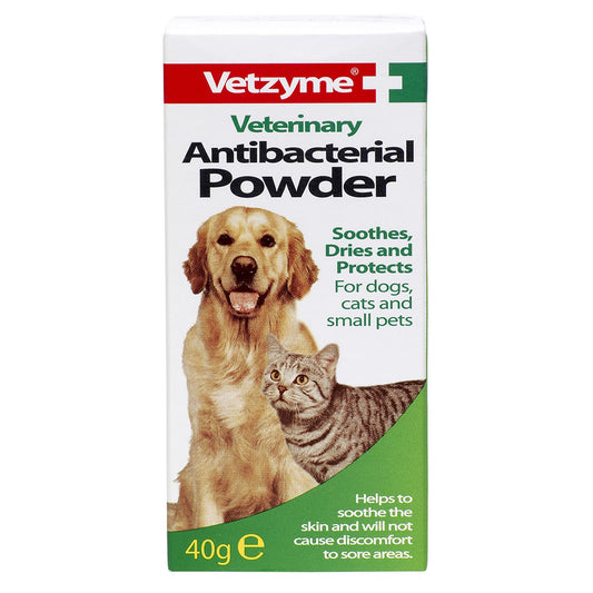 Vetzyme Antibacterial Powder x 40 Gm