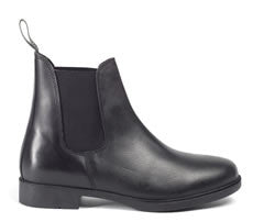 Brogini Pavia Pull-On Leather Boots Black