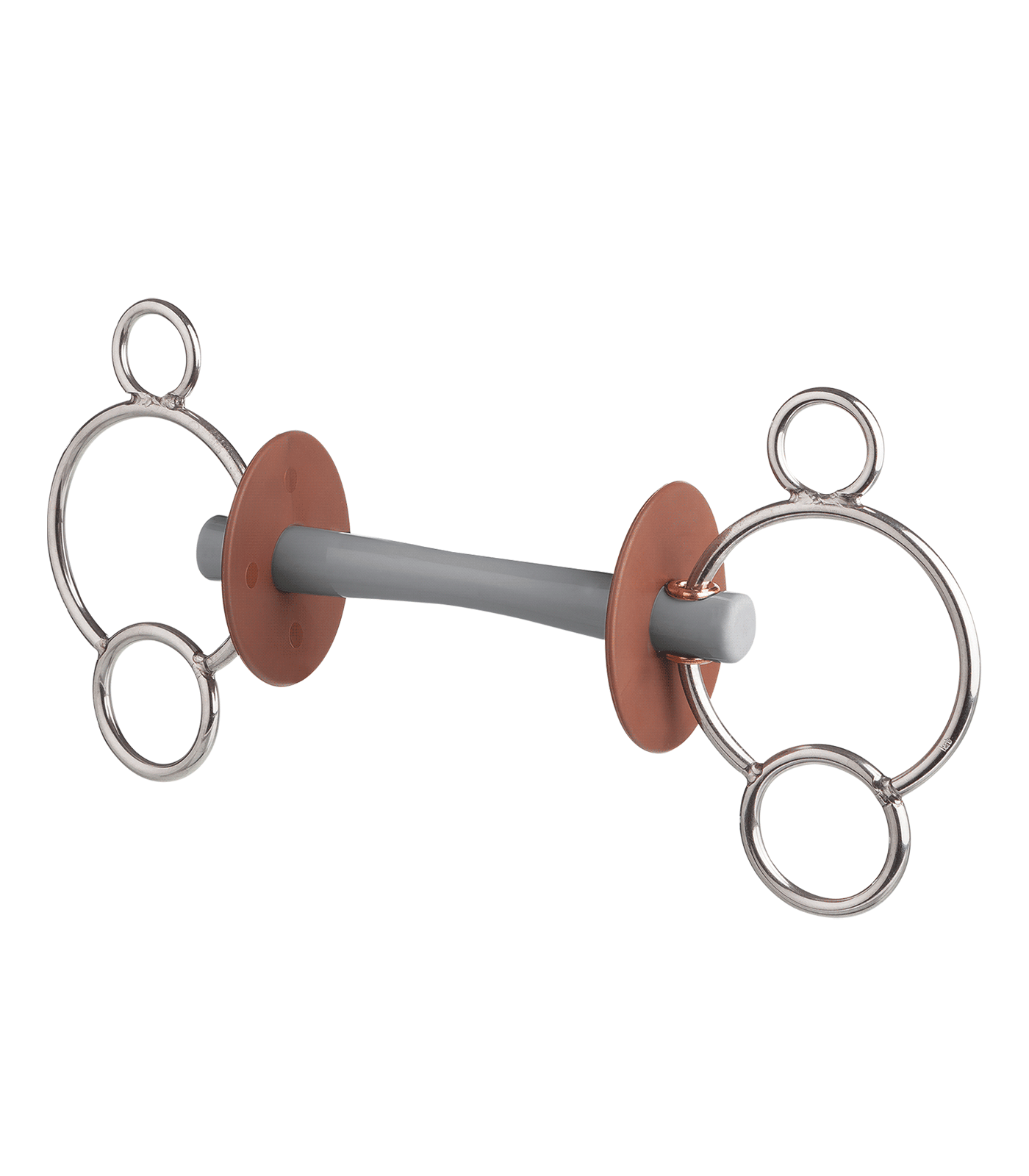 Beris 3 Ring Hard Comfort Bar Snaffle