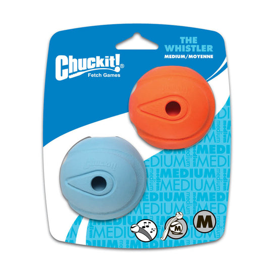 Chuckit! Whistler Ball Medium x Twin Pack