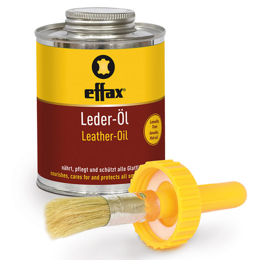 Effax Leather Oil c/w Brush