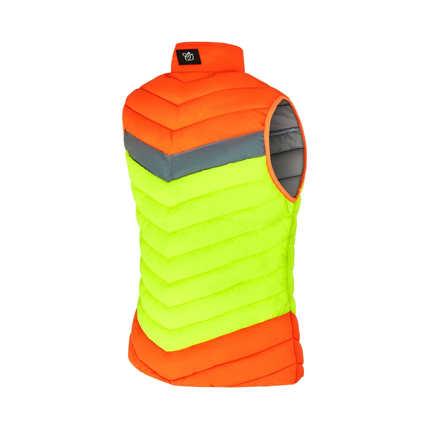 Equisafety Quilted Hi-Vis Gilet