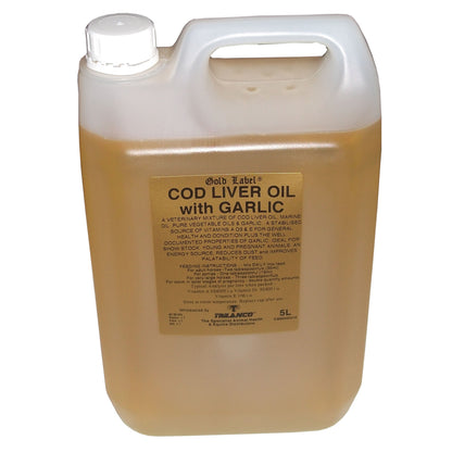 Gold Label Cod Liver Oil with Garlic