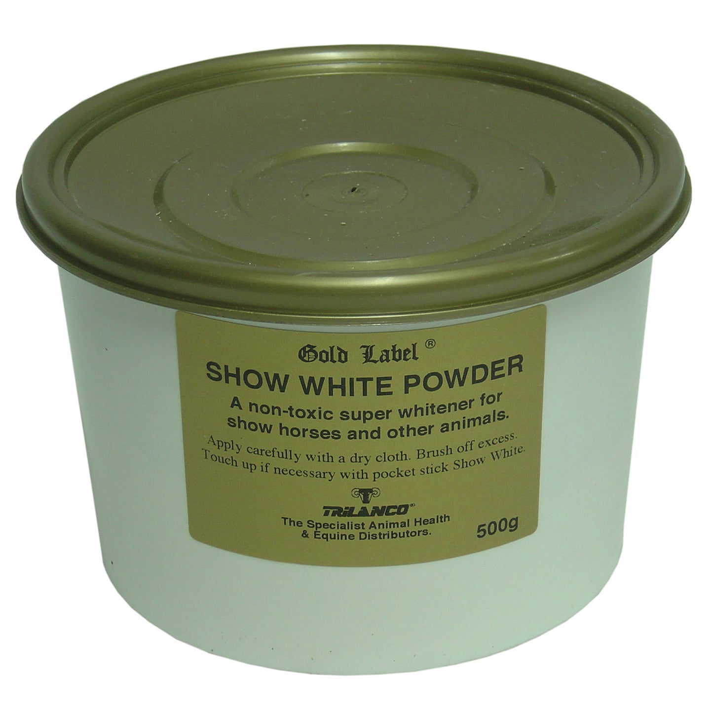 Gold Label Show White Powder