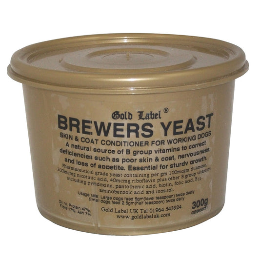 Gold Label Canine Brewers Yeast - 300 Gm