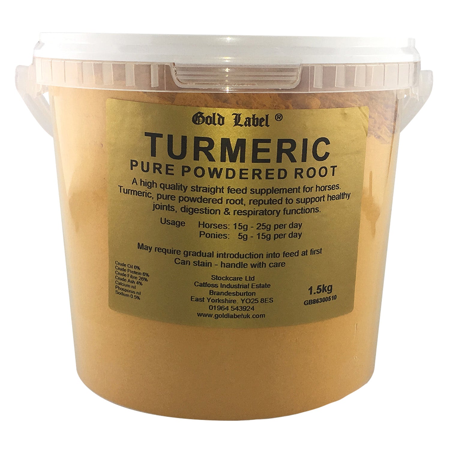 Gold Label Turmeric – Craftwear Equestrian
