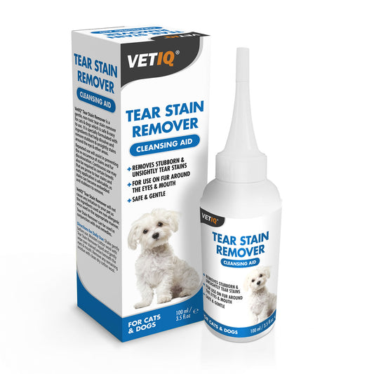 VetIQ Tear Stain Remover for Cats & Dogs - 100 Ml