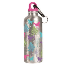 Milly Green Playful Ponies Water Bottle