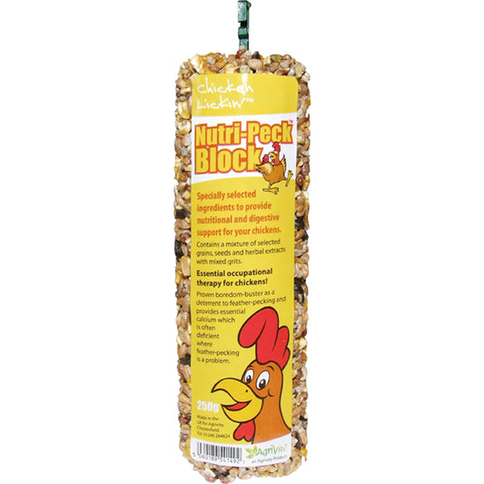 Chicken Lickin' Nutri-Peck Block - 250 Gm