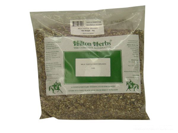 Hilton Herbs Milk Thistle Seed Bruised - Craftwear Equestrian Online Saddlery