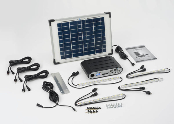 SolarMate Hub Lighting - Solar Hub 64 Full Kit