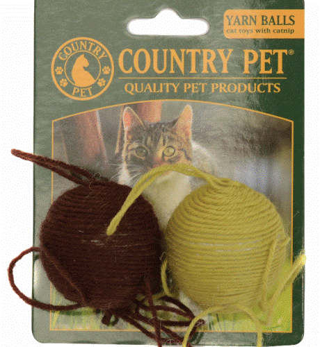 Country Pet Yarn Ball Cat Toy