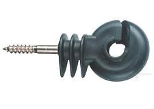 Fenceman Screw in Ring Insulator for Rope or Wire