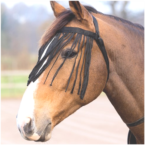 Elasticated Self-Supporting Fly Fringe - Craftwear Equestrian Online Saddlery