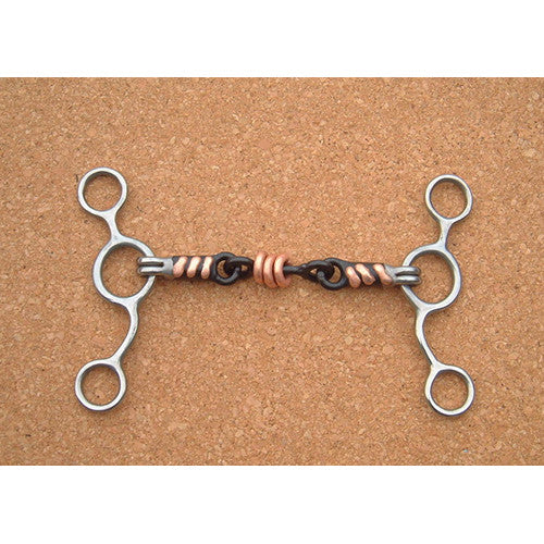 Sweet Iron Tom Thumb With Copper Roller Link - Craftwear Equestrian Online Saddlery