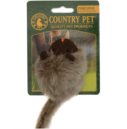 Country Pet Porcupine Cat Toy