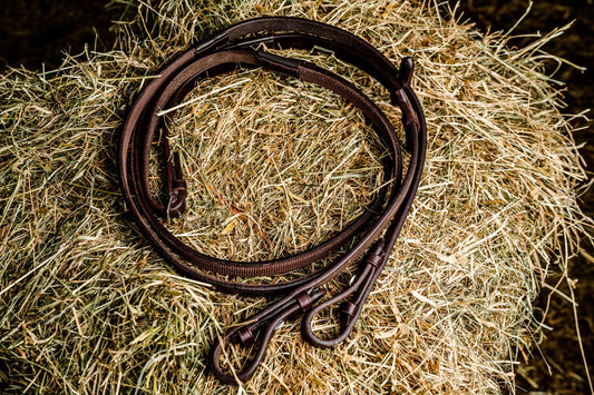 Mackey One-Sided Rubber Reins